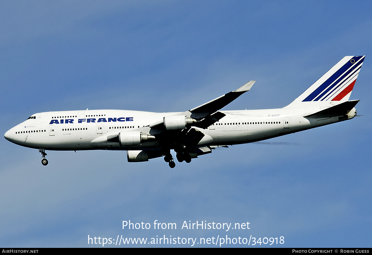 Aircraft Photo of F-GISE | Boeing 747-428M | Air France | AirHistory.net #340918