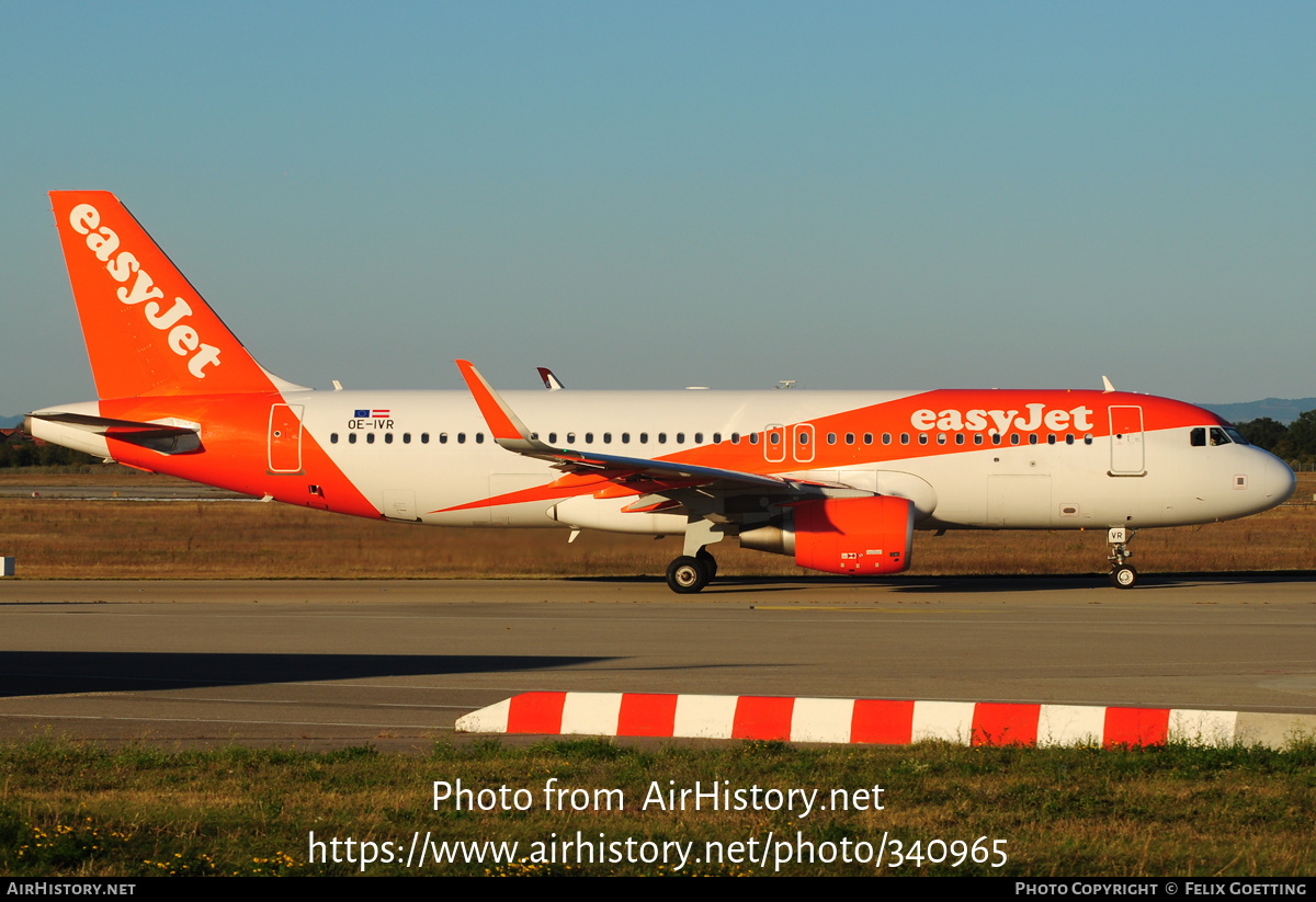 Aircraft Photo of OE-IVR | Airbus A320-214 | EasyJet | AirHistory.net #340965