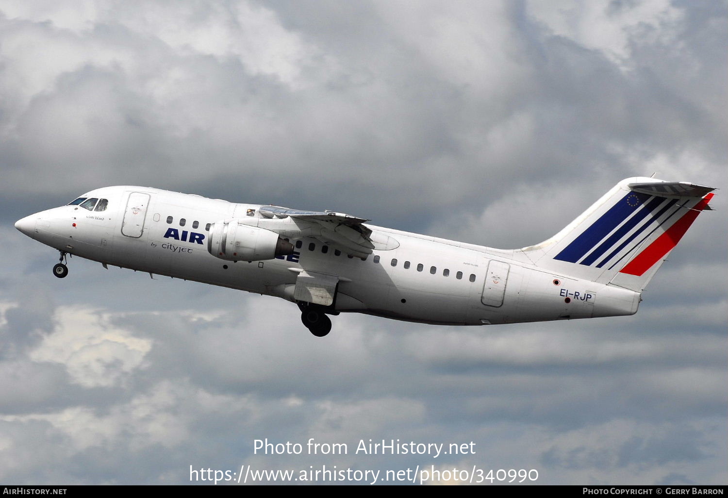 Aircraft Photo of EI-RJP | BAE Systems Avro 146-RJ85 | CityJet | AirHistory.net #340990