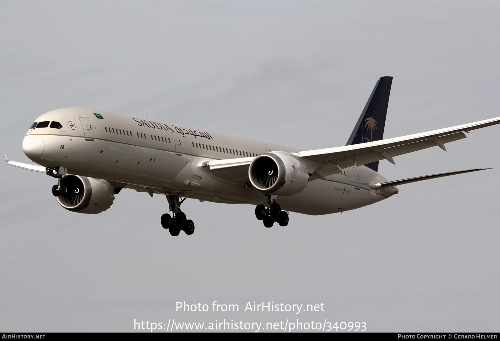 Aircraft Photo of HZ-AR28 | Boeing 787-10 Dreamliner | Saudia - Saudi Arabian Airlines | AirHistory.net #340993