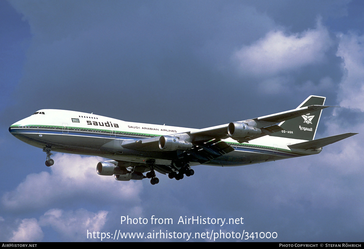 Aircraft Photo of OD-AGH | Boeing 747-2B4BM | Saudia - Saudi Arabian Airlines | AirHistory.net #341000