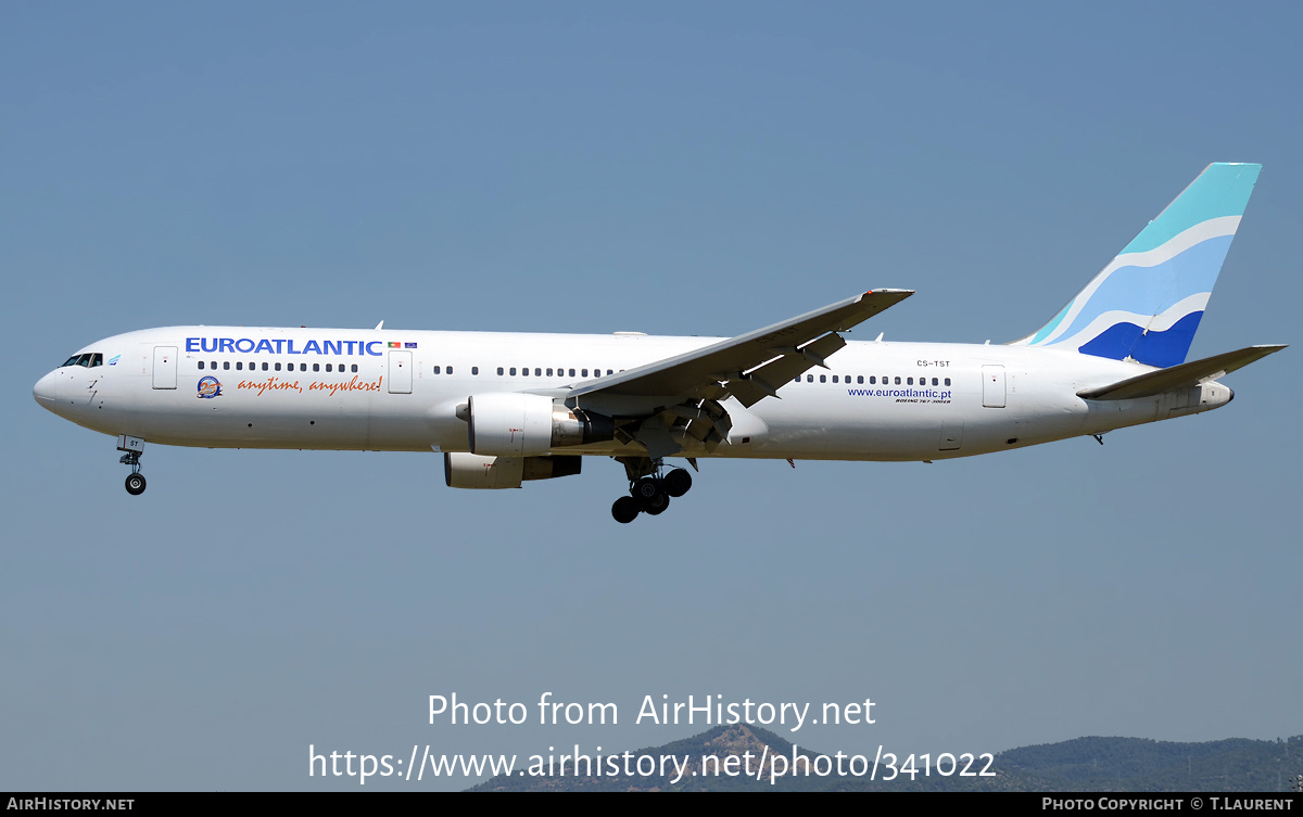 Aircraft Photo of CS-TST | Boeing 767-34P/ER | Euro Atlantic Airways | AirHistory.net #341022