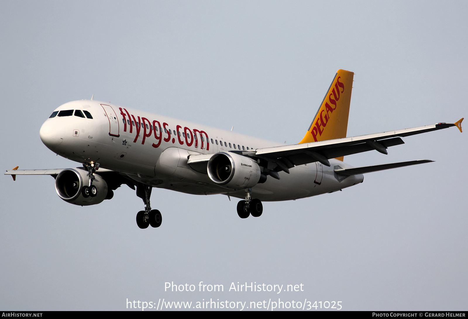 Aircraft Photo of TC-DCJ | Airbus A320-214 | Pegasus Airlines | AirHistory.net #341025