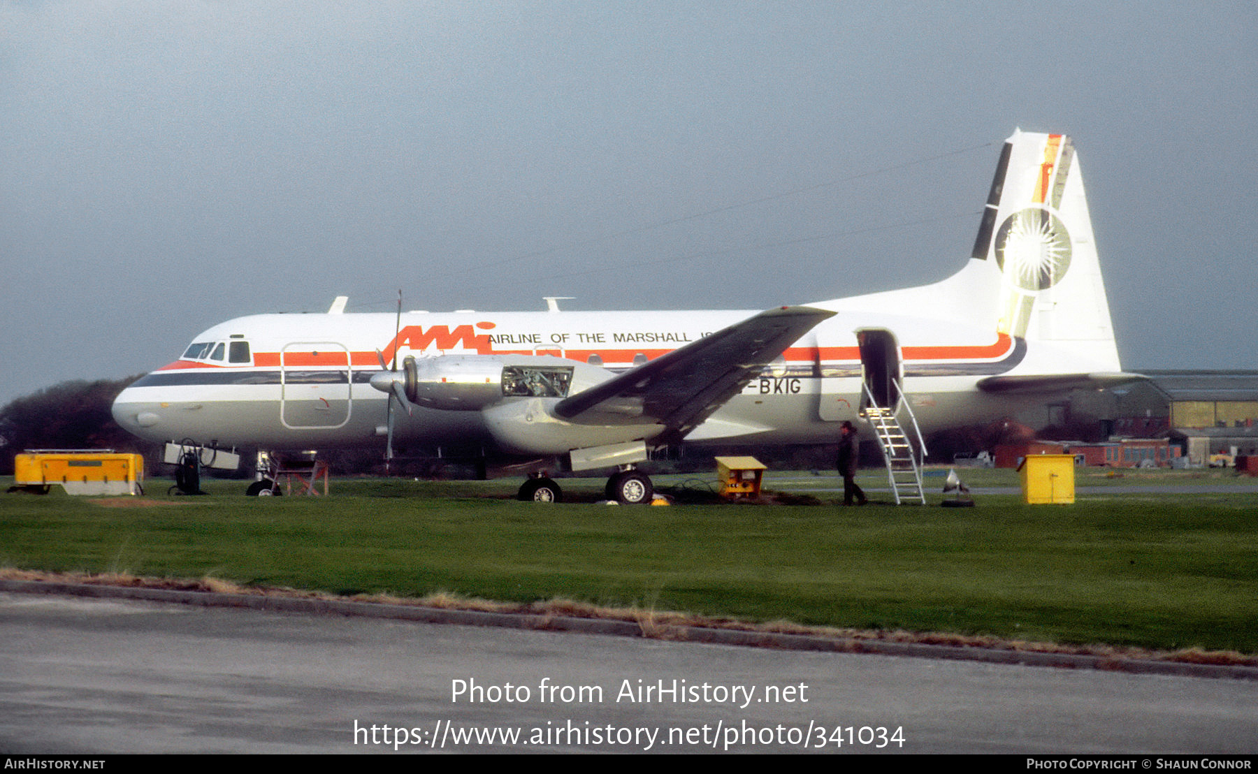 Aircraft Photo of G-BKIG / MI-8203 | British Aerospace BAe-748 Srs2B/400 | British Aerospace | AirHistory.net #341034