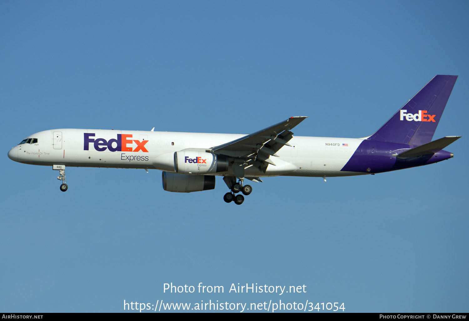 Aircraft Photo of N940FD | Boeing 757-236/SF | FedEx Express - Federal Express | AirHistory.net #341054