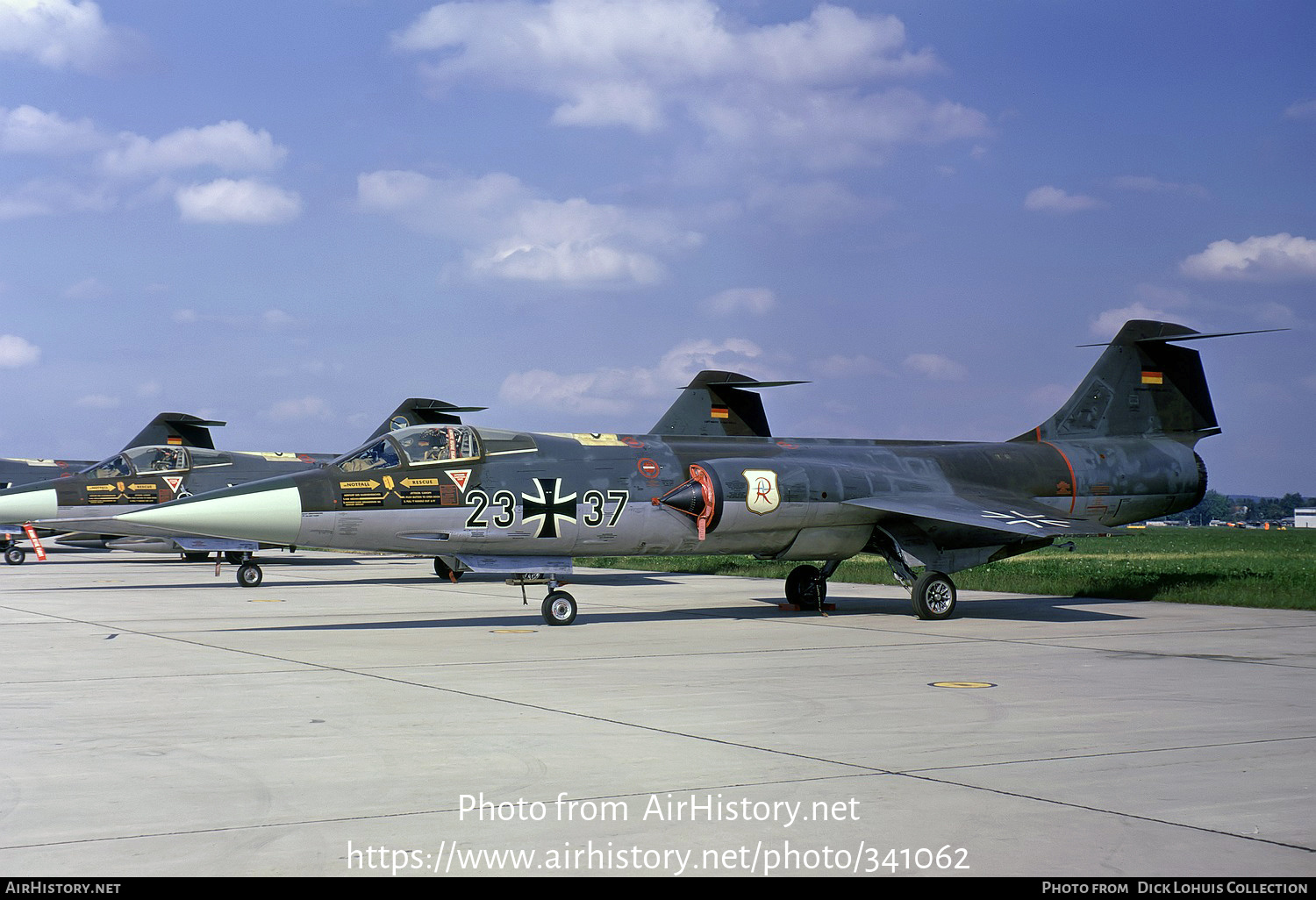 Aircraft Photo of 2337 | Lockheed F-104G Starfighter | Germany - Air Force | AirHistory.net #341062