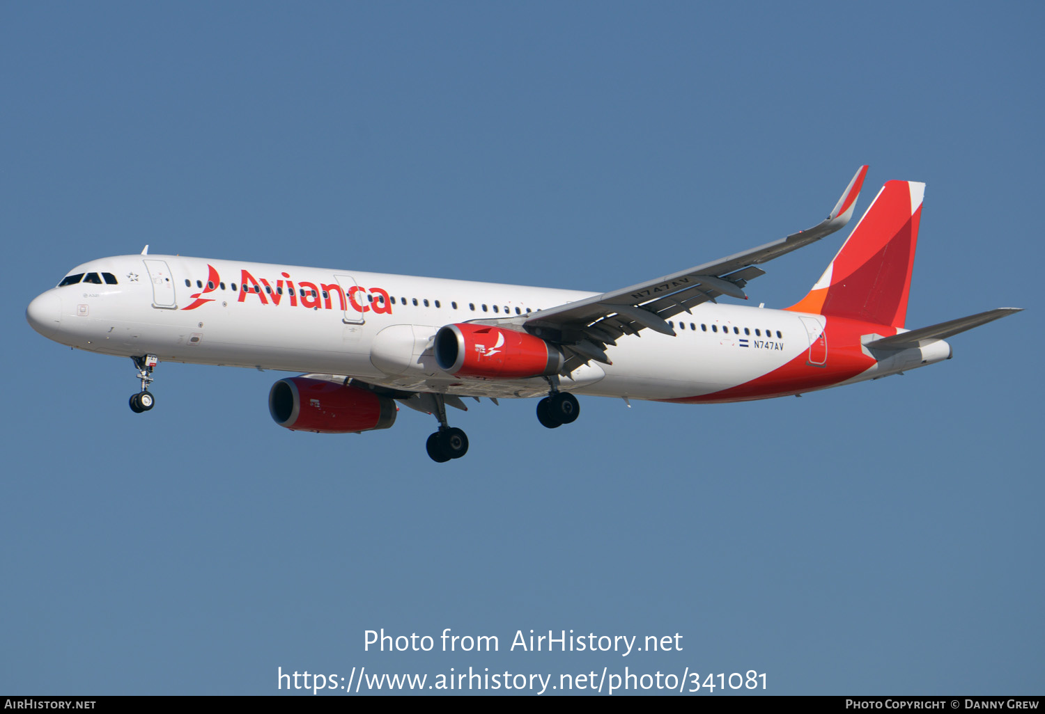 Aircraft Photo of N747AV | Airbus A321-231 | Avianca | AirHistory.net #341081