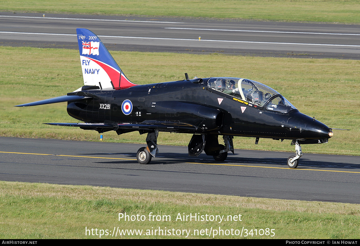 Aircraft Photo of XX281 | British Aerospace Hawk T1A | UK - Navy | AirHistory.net #341085