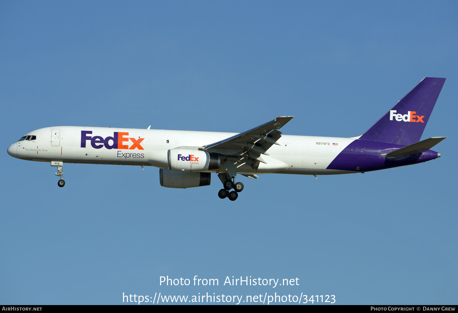 Aircraft Photo Of N974FD | Boeing 757-2Y0(PCC) | FedEx Express ...