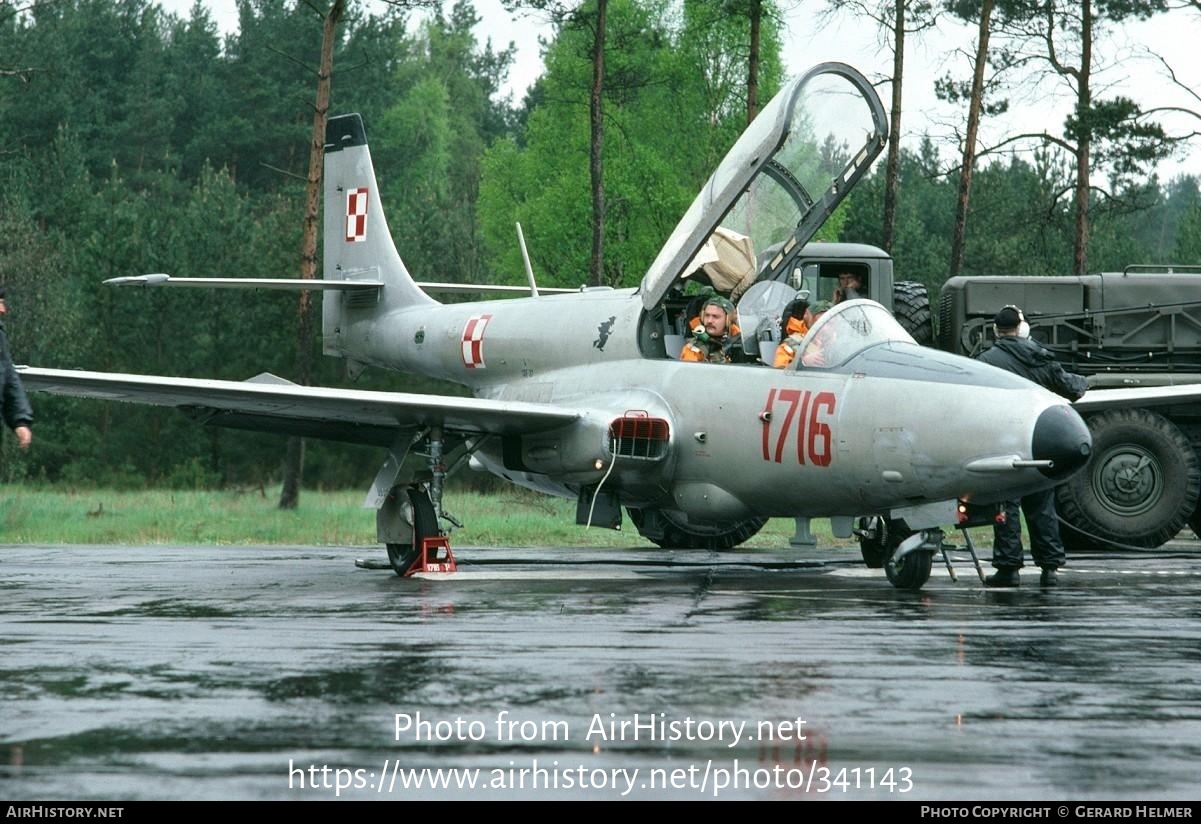 Aircraft Photo of 1716 | PZL-Mielec TS-11 Iskra | Poland - Navy | AirHistory.net #341143