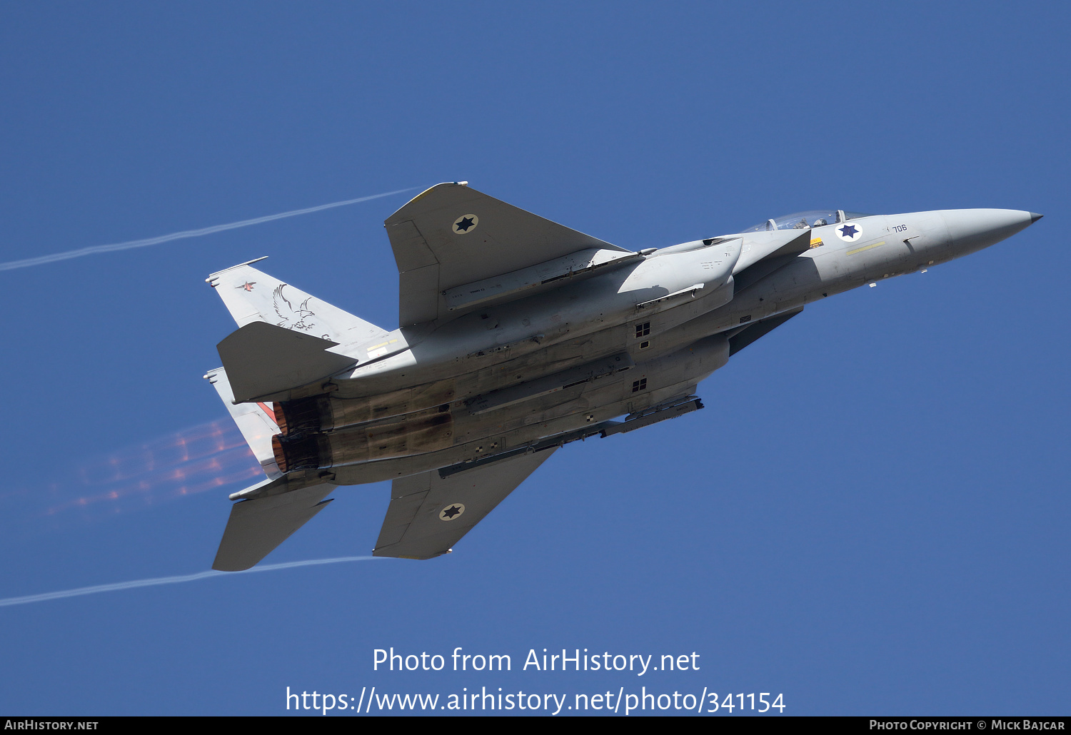 Aircraft Photo of 706 | McDonnell Douglas F-15D Baz | Israel - Air Force | AirHistory.net #341154