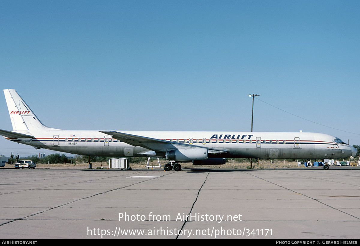 Aircraft Photo of N6162A | McDonnell Douglas DC-8-63CF | Airlift International | AirHistory.net #341171