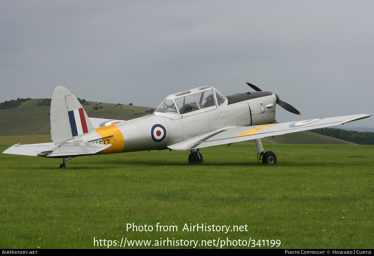 Aircraft Photo of G-ULAS / WK517 | De Havilland DHC-1 Chipmunk Mk22 | UK - Air Force | AirHistory.net #341199