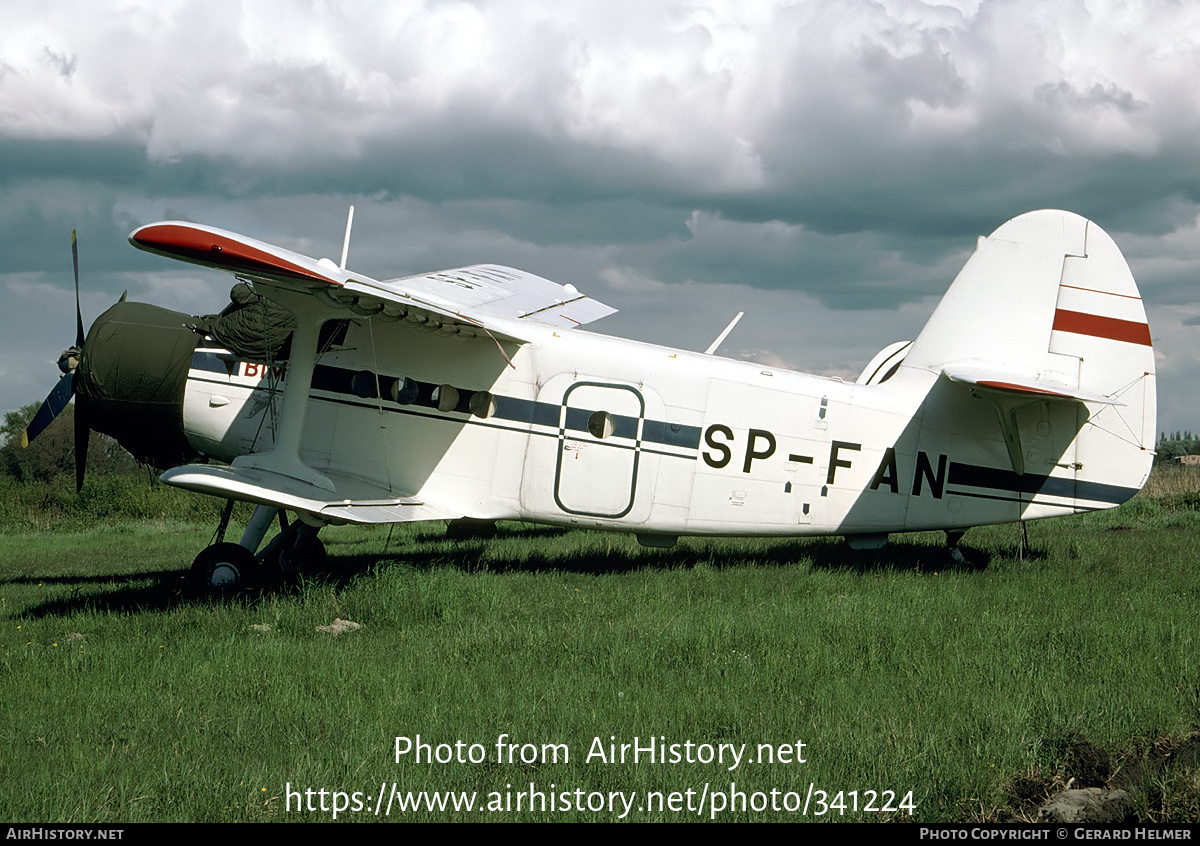 Aircraft Photo of SP-FAN | Antonov An-2TP | AirHistory.net #341224