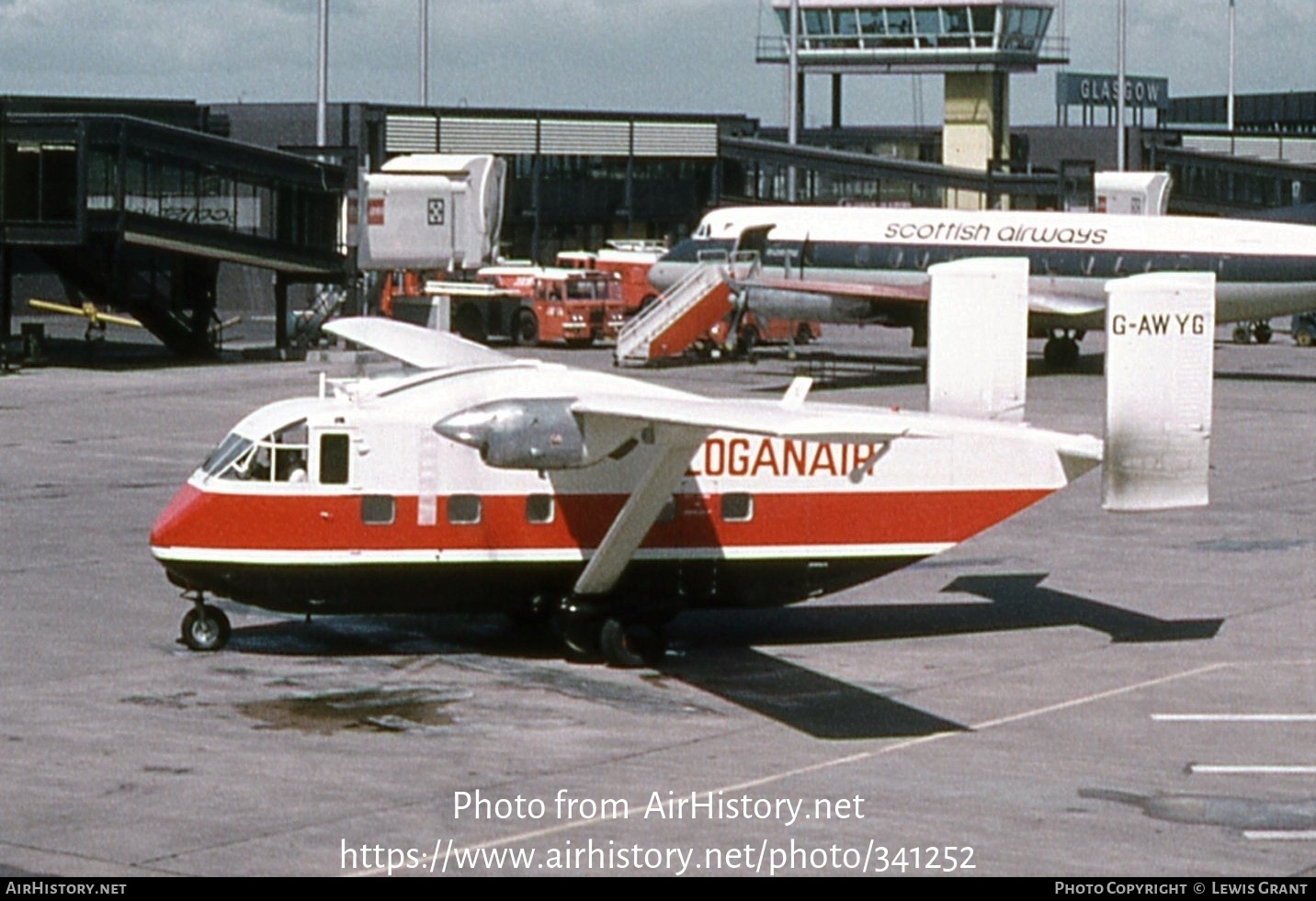 Aircraft Photo of G-AWYG | Short SC.7 Skyvan 3-200 | Loganair | AirHistory.net #341252