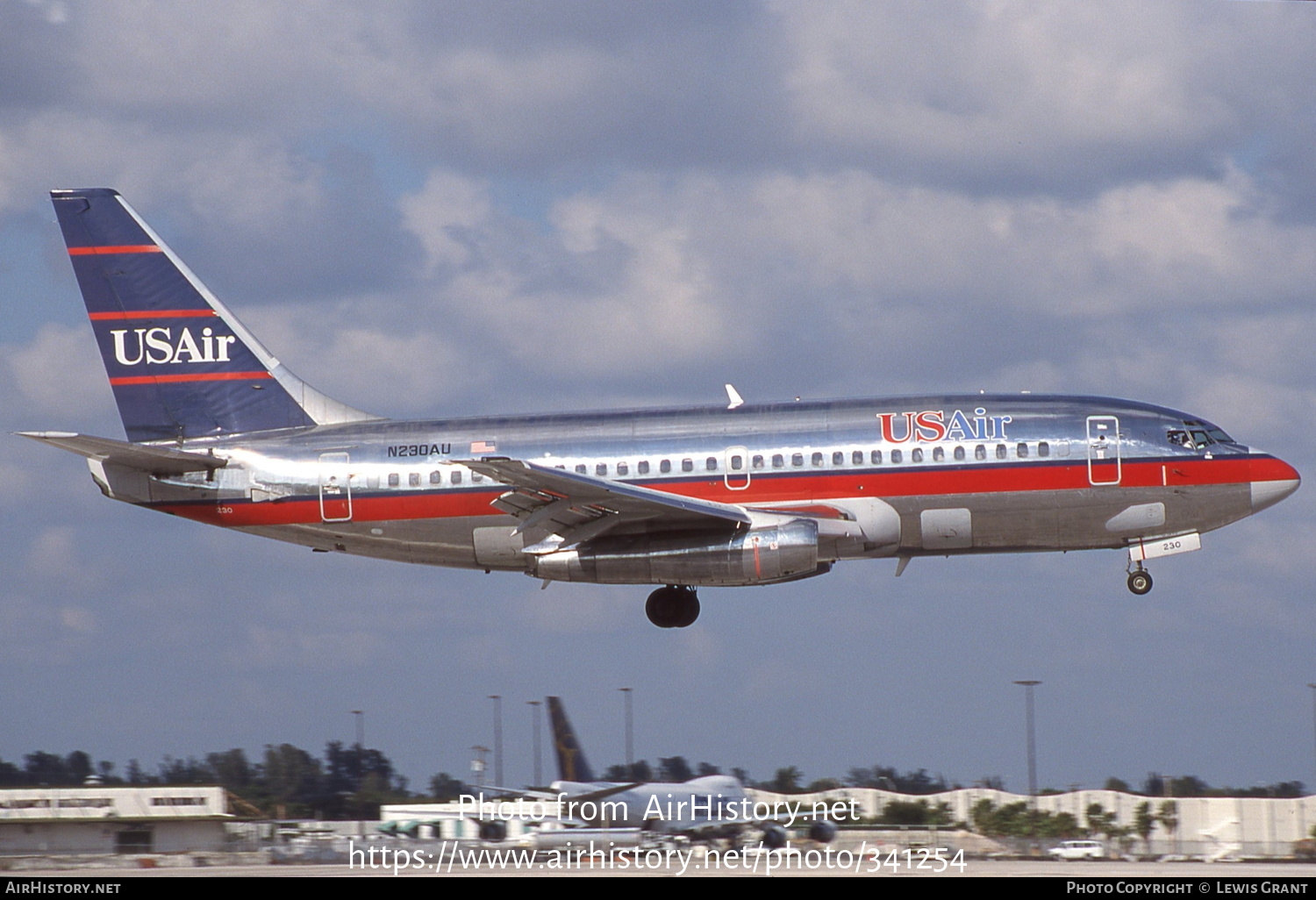 Aircraft Photo of N230AU | Boeing 737-2Q9/Adv | USAir | AirHistory.net #341254