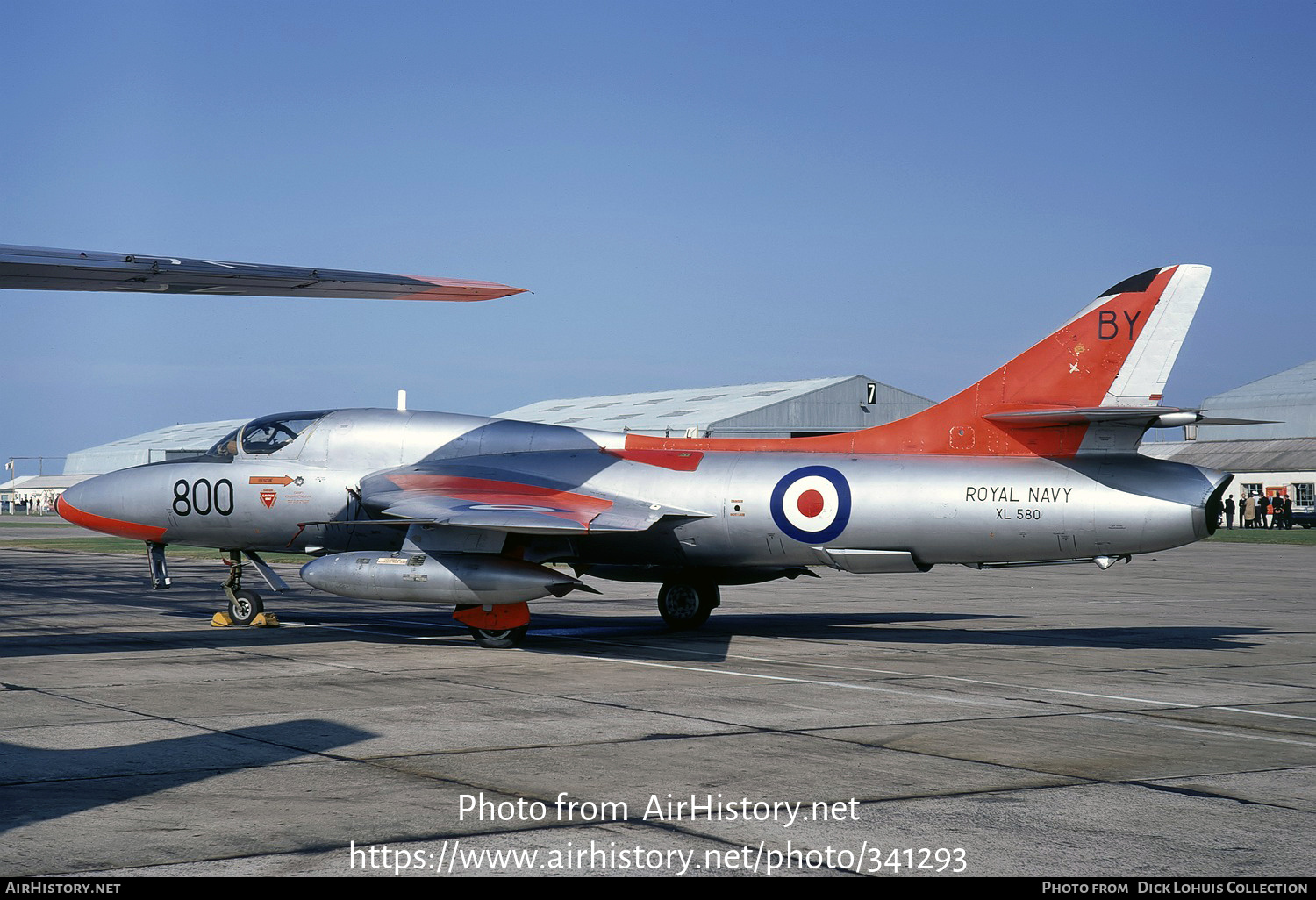 Aircraft Photo of XL580 | Hawker Hunter T8 | UK - Navy | AirHistory.net #341293