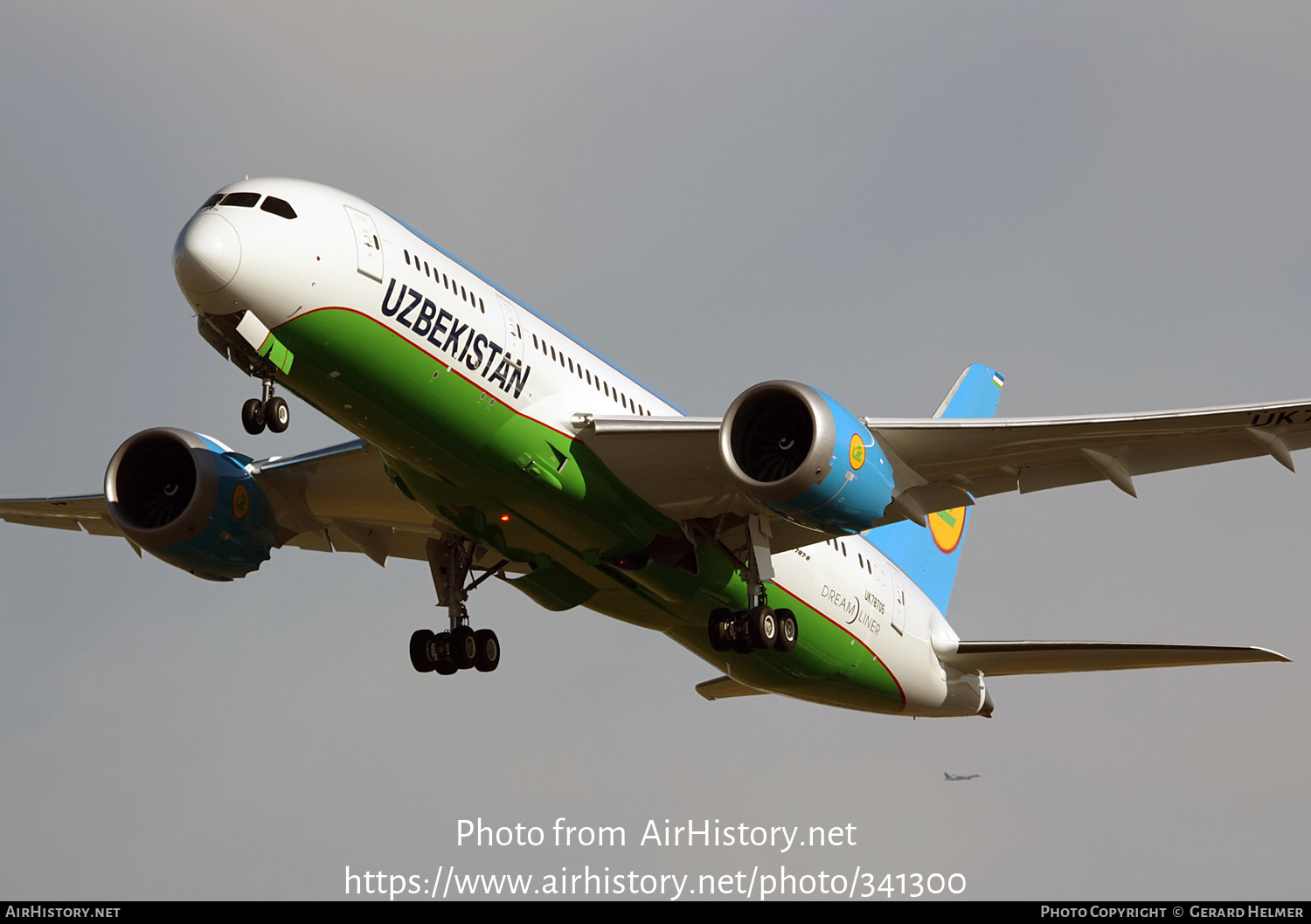 Aircraft Photo of UK78705 | Boeing 787-8 Dreamliner | Uzbekistan Airways | AirHistory.net #341300