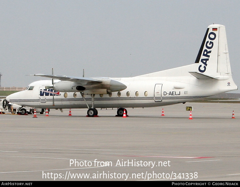 Aircraft Photo of D-AELJ | Fokker F27-600 Friendship | WDL Aviation | AirHistory.net #341338