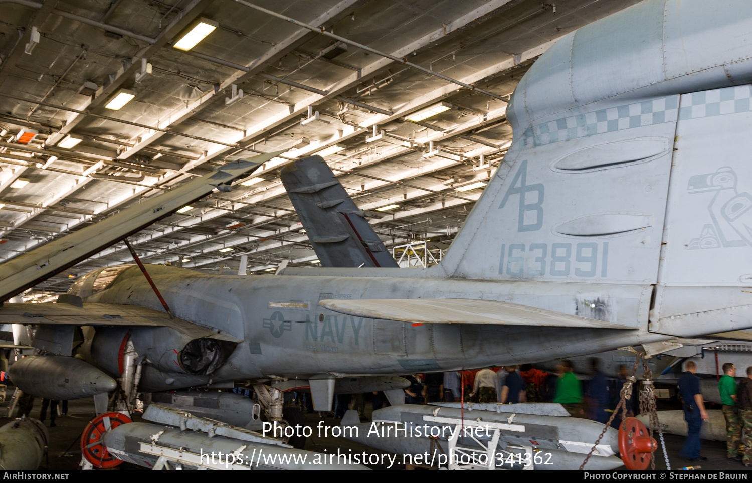 Aircraft Photo of 163891 | Grumman EA-6B Prowler (G-128) | USA - Navy | AirHistory.net #341362