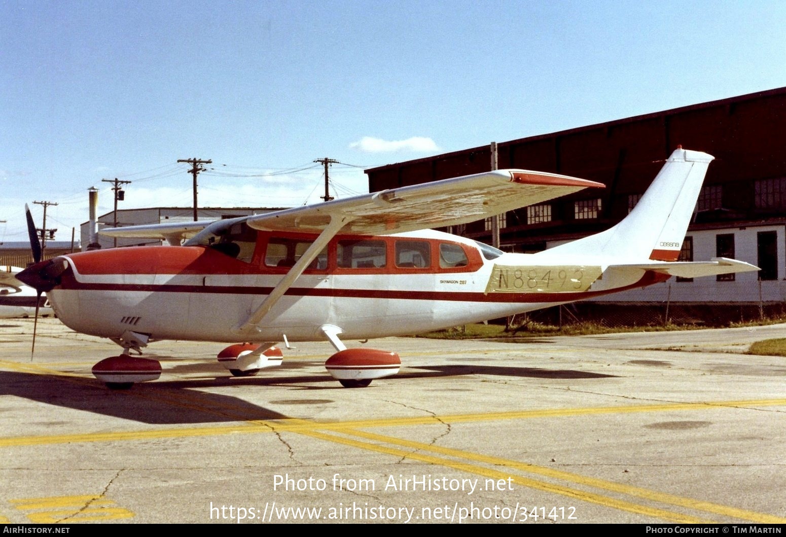 Aircraft Photo of N88493 | Cessna 207A Skywagon 207 | AirHistory.net #341412