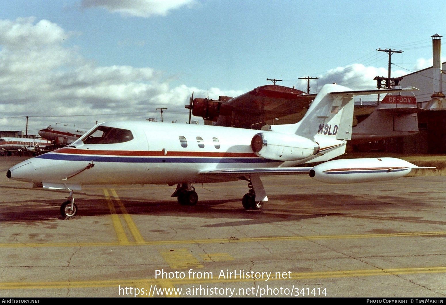 Aircraft Photo of N9LD | Gates Learjet 24F | AirHistory.net #341414