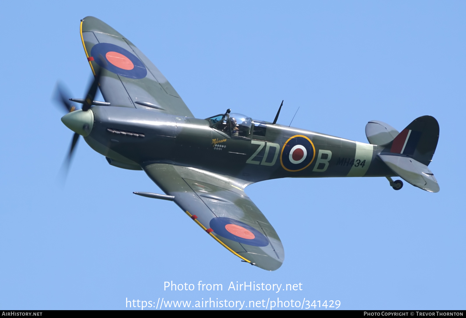 Aircraft Photo of G-ASJV / MH434 | Supermarine 361 Spitfire LF9B | UK ...