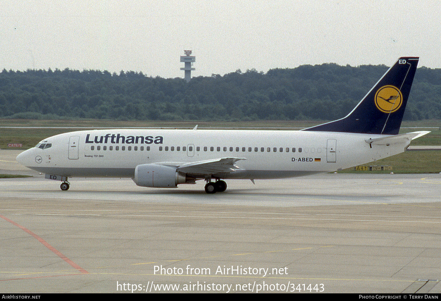 Aircraft Photo of D-ABED | Boeing 737-330 | Lufthansa | AirHistory.net #341443