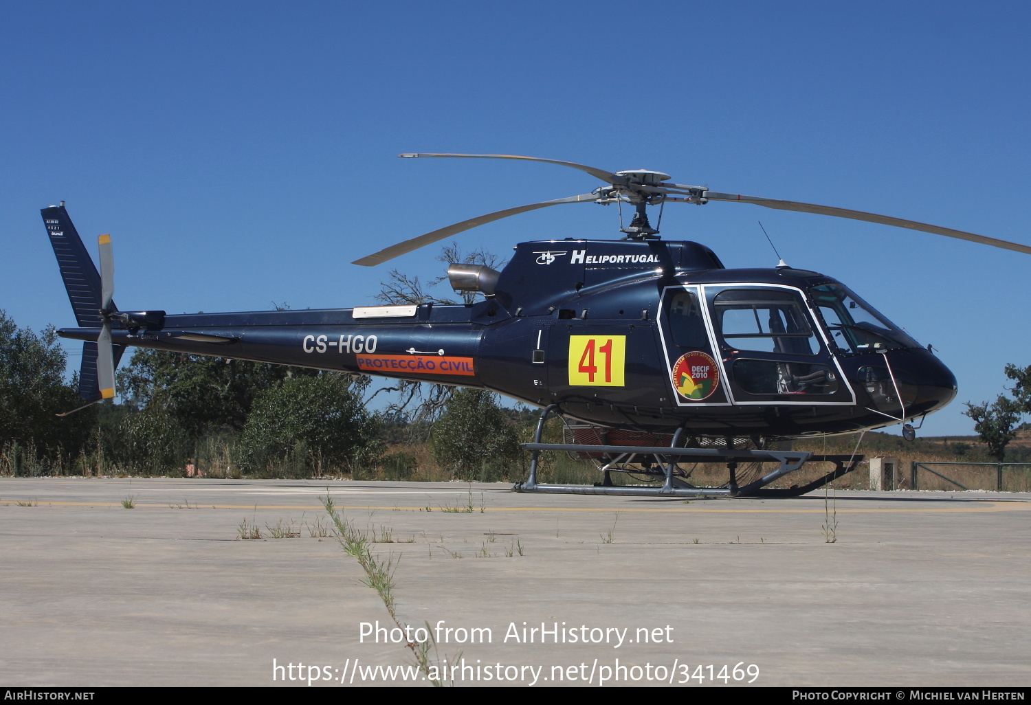 Aircraft Photo of CS-HGO | Aerospatiale AS-350B-3 Ecureuil | Heliportugal | AirHistory.net #341469