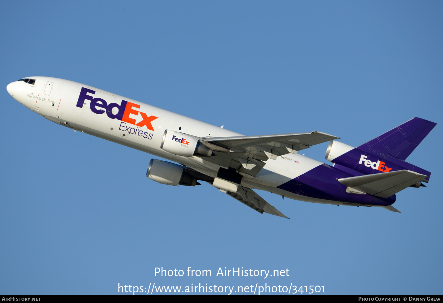 Aircraft Photo of N559FE | Boeing MD-10-10F | FedEx Express - Federal Express | AirHistory.net #341501