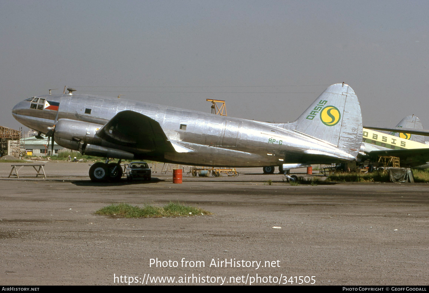 Aircraft Photo of RP-C1462 | Curtiss C-46D Commando | OASIS - Orient Air Systems & Integrated Service | AirHistory.net #341505