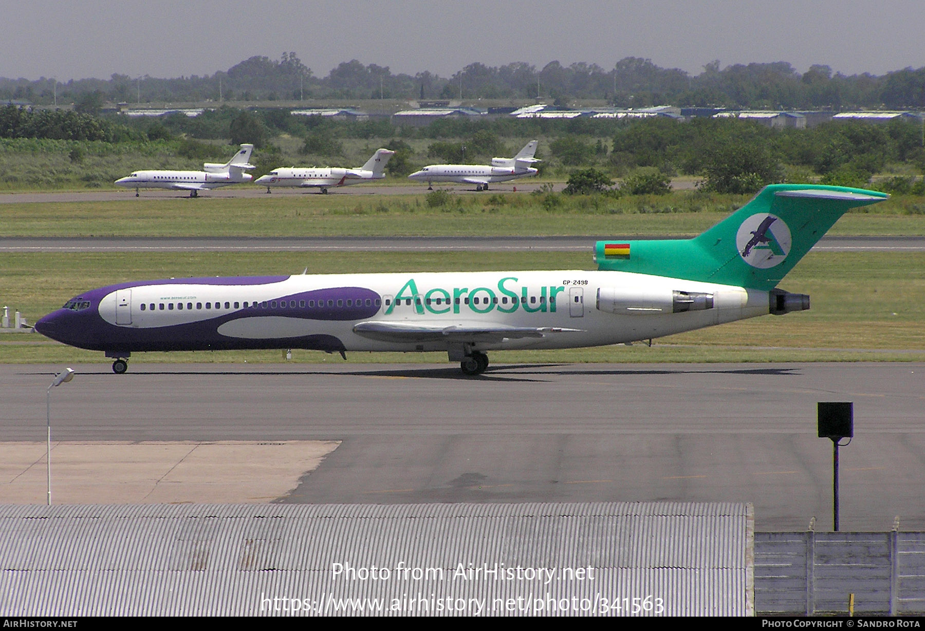 Aircraft Photo of CP-2498 | Boeing 727-223/Adv | AeroSur | AirHistory.net #341563