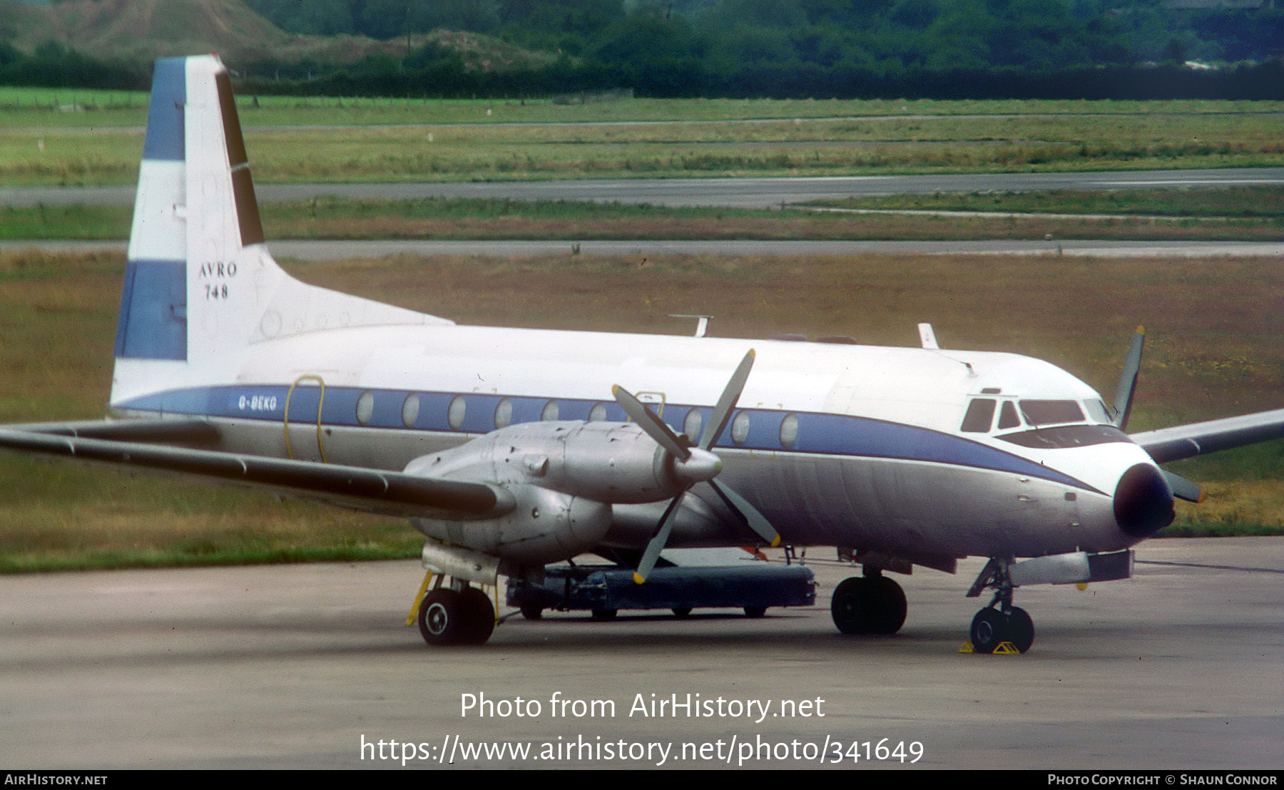 Aircraft Photo of G-BEKG | Hawker Siddeley HS-748 Srs1/105 | Dan-Air London | AirHistory.net #341649