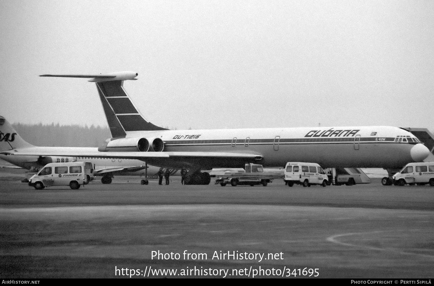 Aircraft Photo of CU-T1215 | Ilyushin Il-62M | Cubana | AirHistory.net #341695