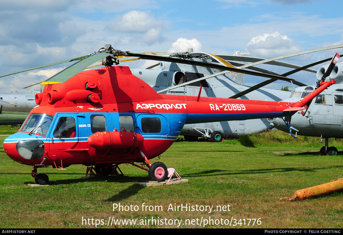 Aircraft Photo of RA20869 Mil Mi2 Aeroflot 341776