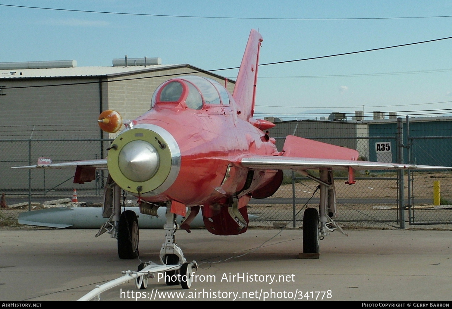 Aircraft Photo of N121TJ | Mikoyan-Gurevich MiG-21U-600 | AirHistory.net #341778