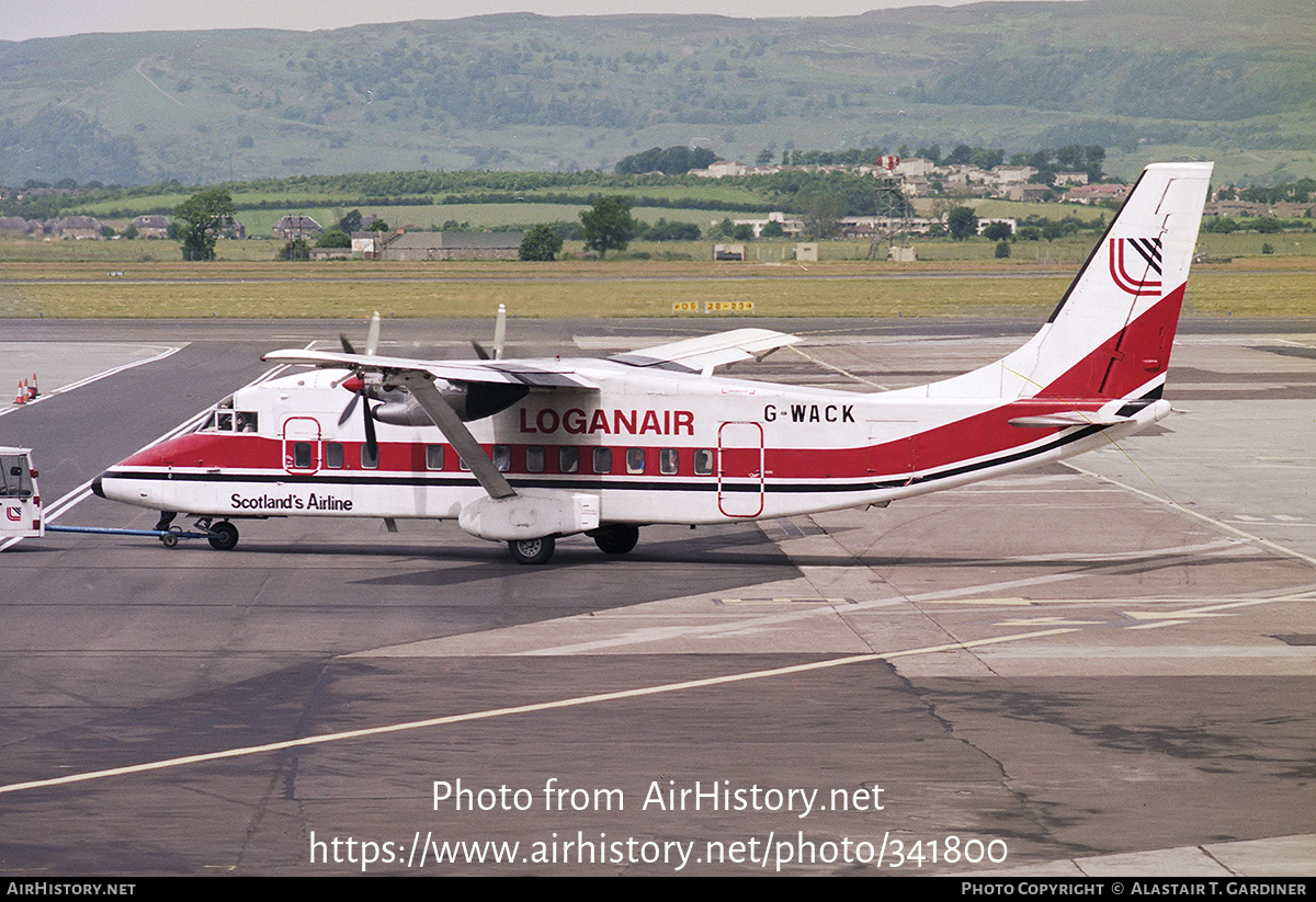 Aircraft Photo of G-WACK | Short 360-100 | Loganair | AirHistory.net #341800