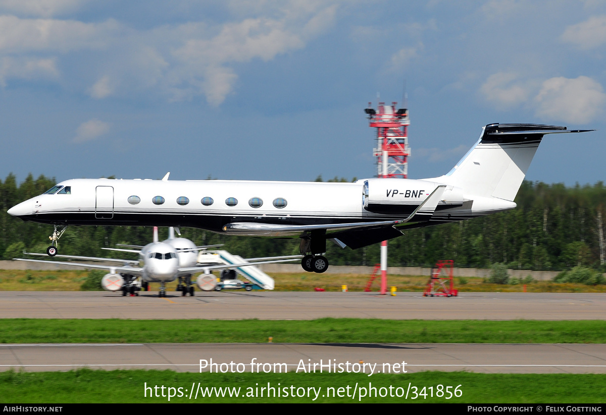 Aircraft Photo of VP-BNF | Gulfstream Aerospace G-V-SP Gulfstream G550 | AirHistory.net #341856