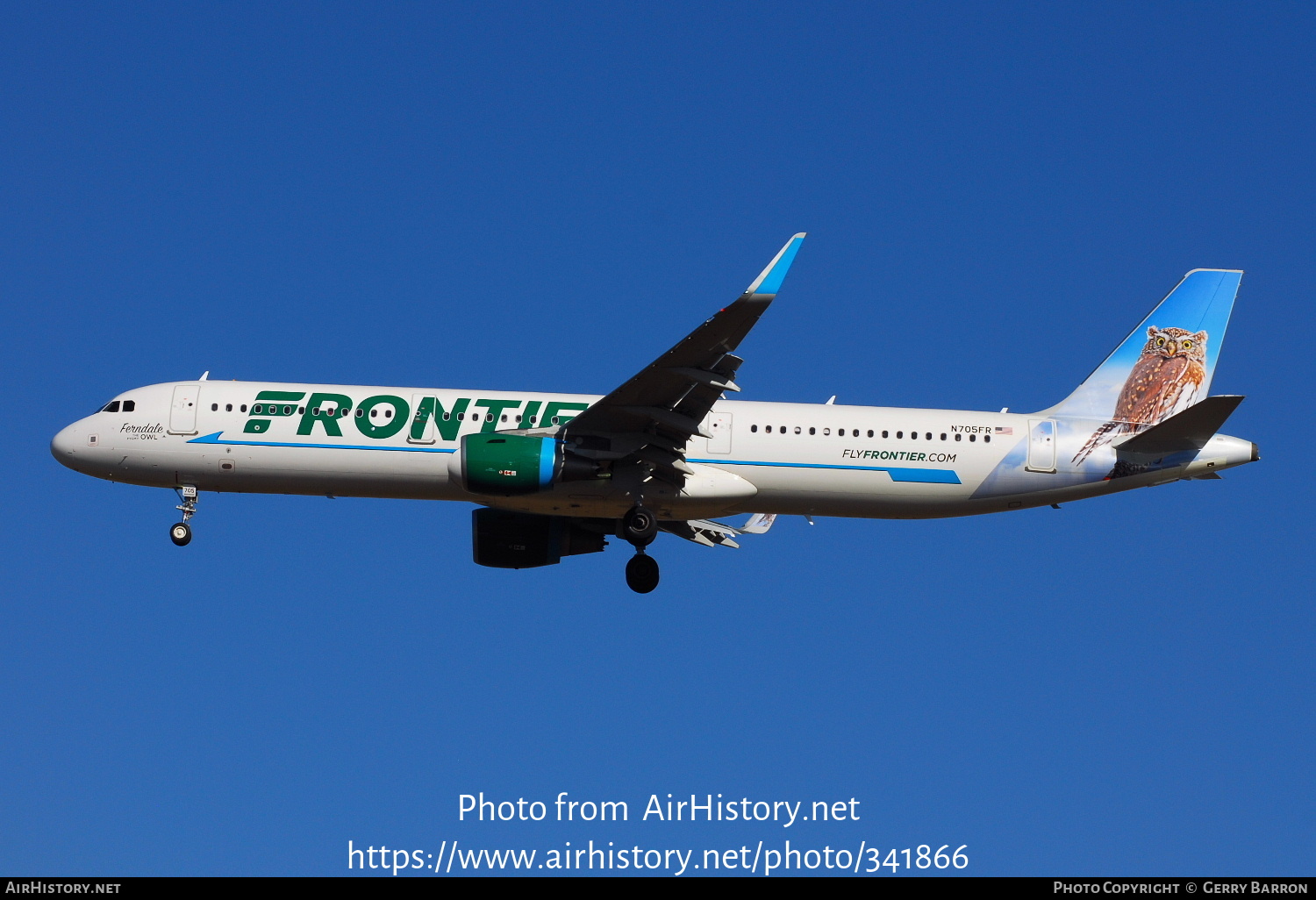 Aircraft Photo of N705FR | Airbus A321-211 | Frontier Airlines | AirHistory.net #341866