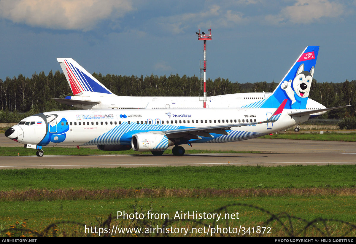 Aircraft Photo of VQ-BNG | Boeing 737-86J | NordStar Airlines | AirHistory.net #341872