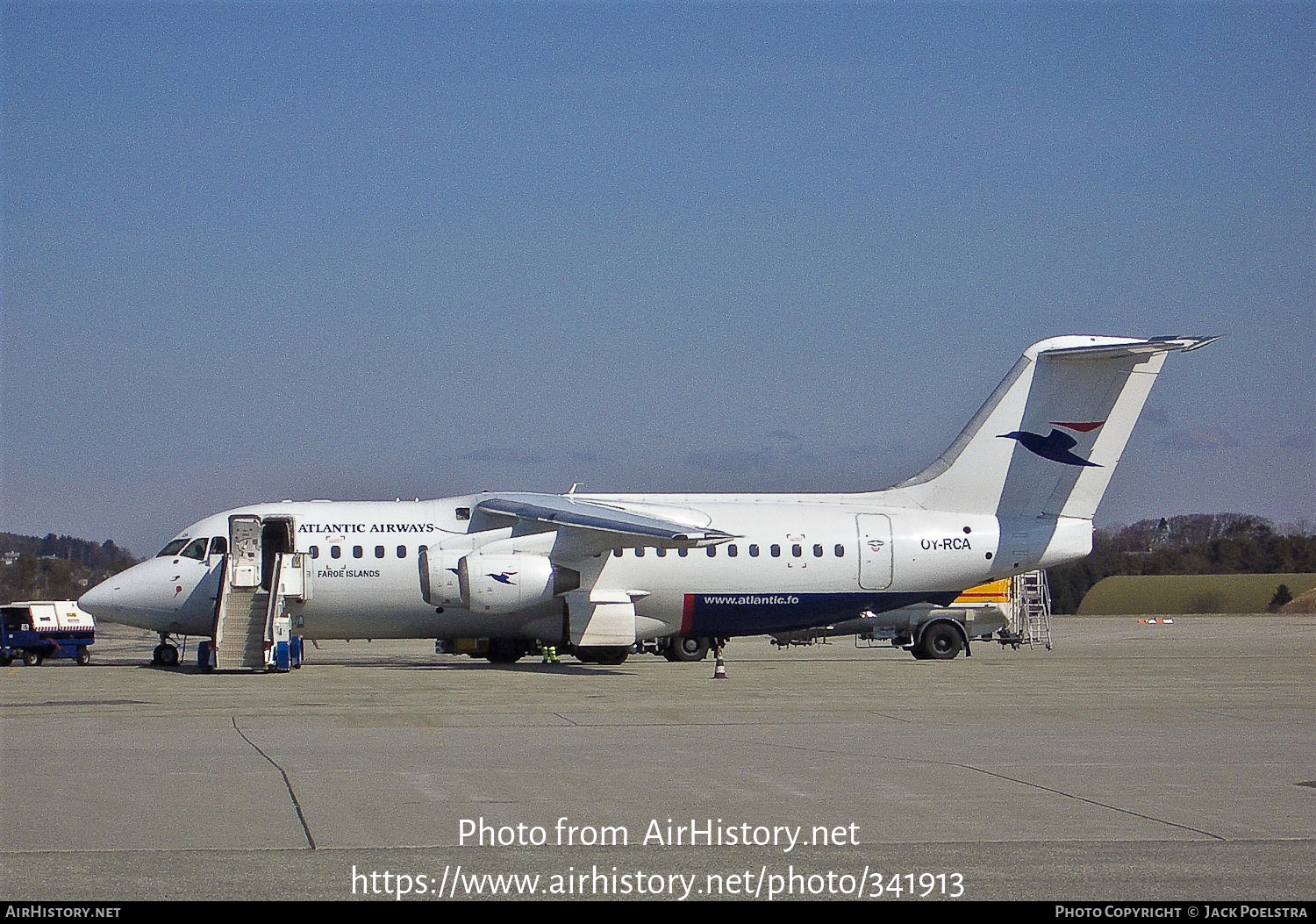 Aircraft Photo of OY-RCA | British Aerospace BAe-146-200 | Atlantic Airways | AirHistory.net #341913