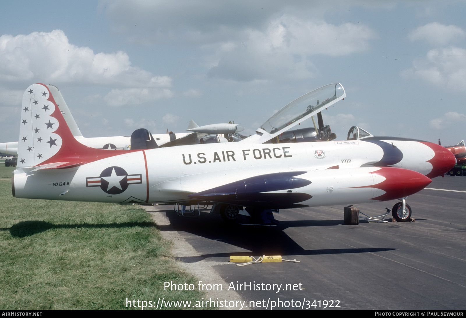 Aircraft Photo of N12418 / NX12418 | Canadair CT-133 Silver Star 3 | USA - Air Force | AirHistory.net #341922