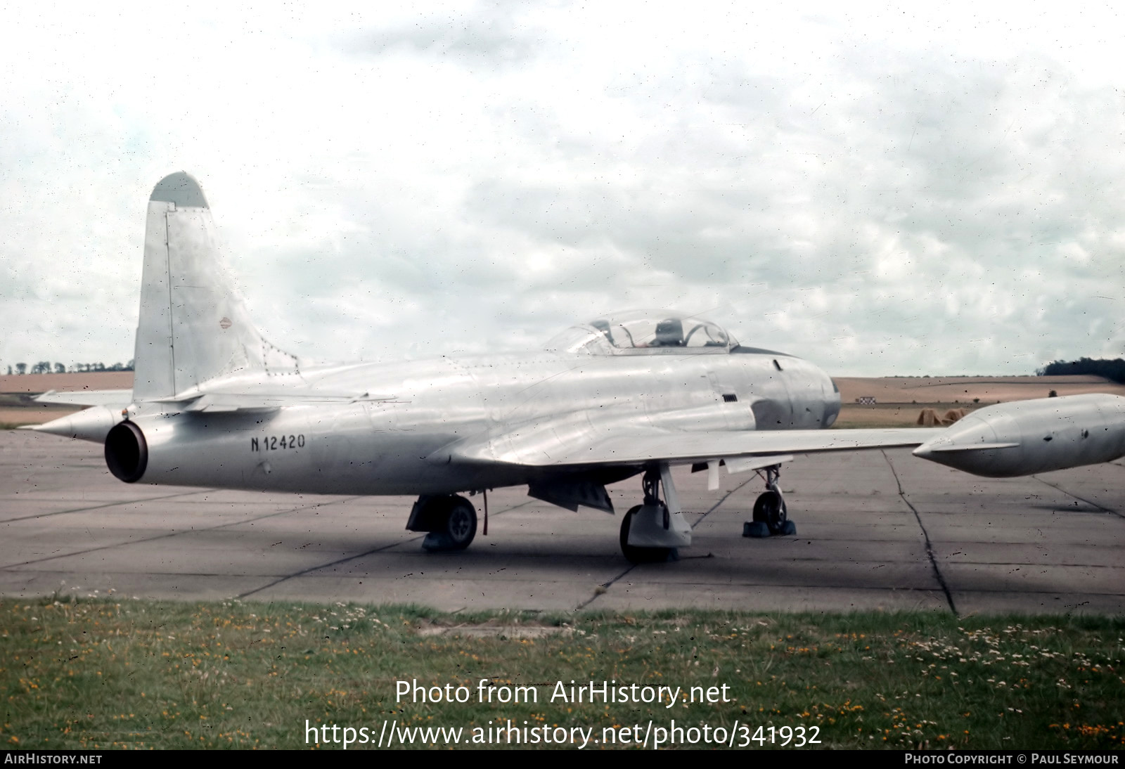 Aircraft Photo of N12420 | Canadair T-33AN Silver Star 3 | AirHistory.net #341932