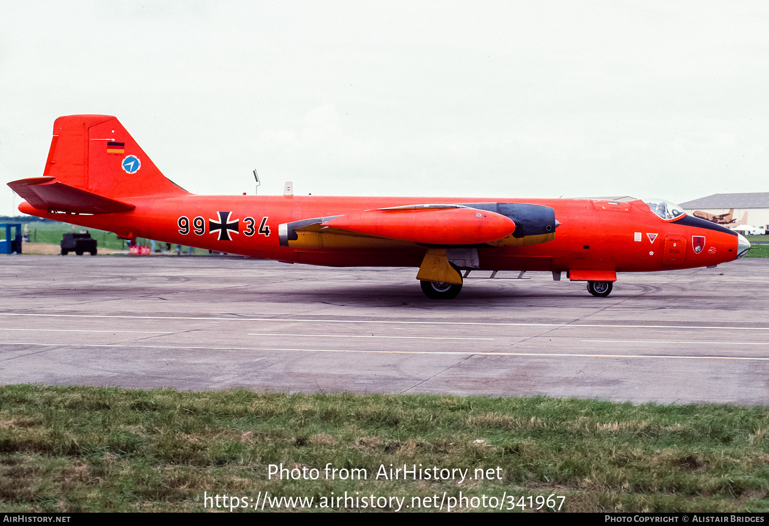 Aircraft Photo of 9934 | English Electric Canberra B2 | Germany - Air Force | AirHistory.net #341967