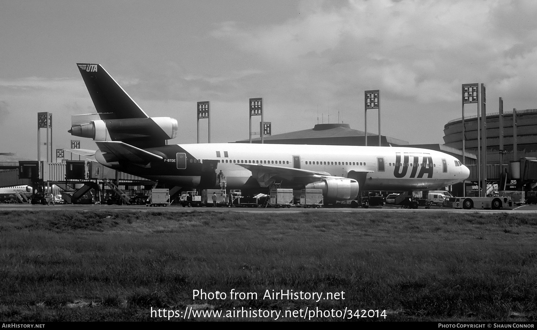 Aircraft Photo of F-BTDE | McDonnell Douglas DC-10-30 | UTA - Union de Transports Aériens | AirHistory.net #342014