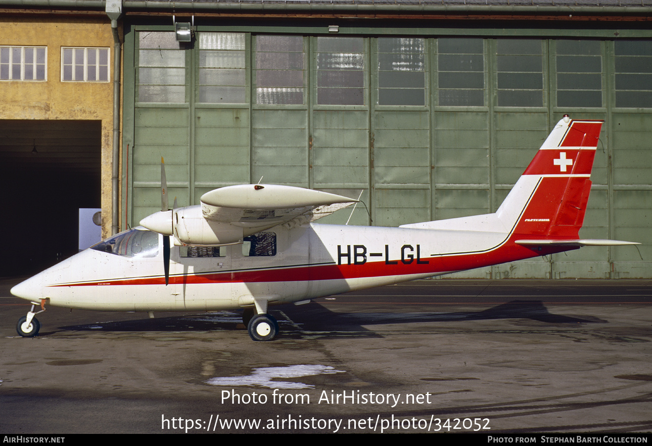 Aircraft Photo of HB-LGL | Partenavia P-68 | AirHistory.net #342052