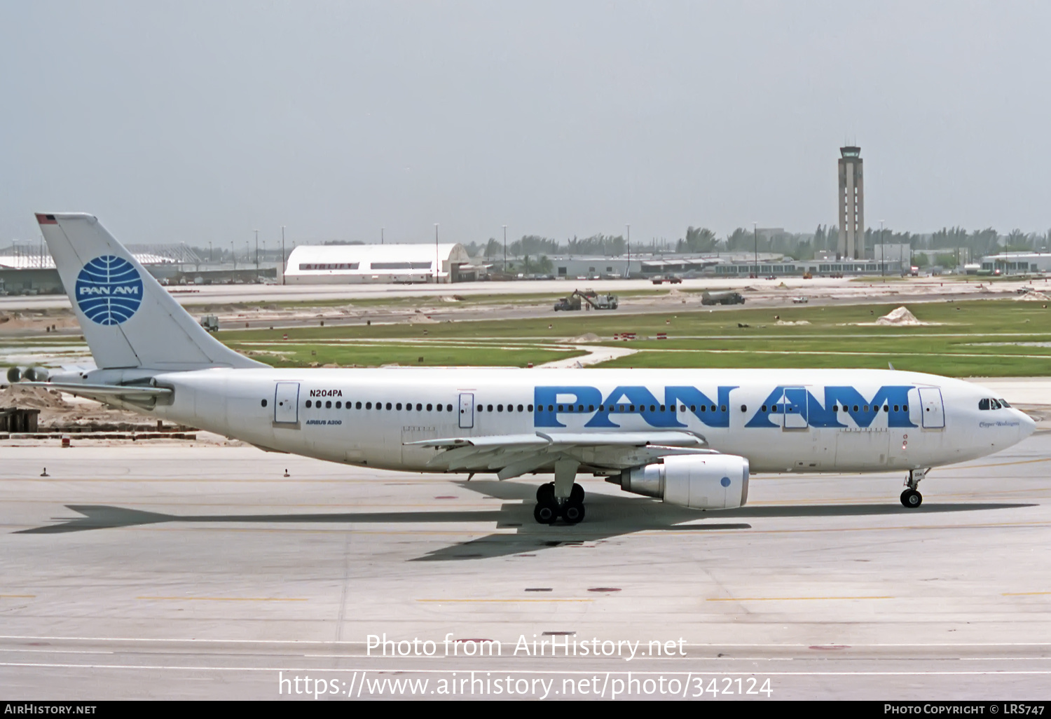 Aircraft Photo of N204PA | Airbus A300B4-203 | Pan American World Airways - Pan Am | AirHistory.net #342124