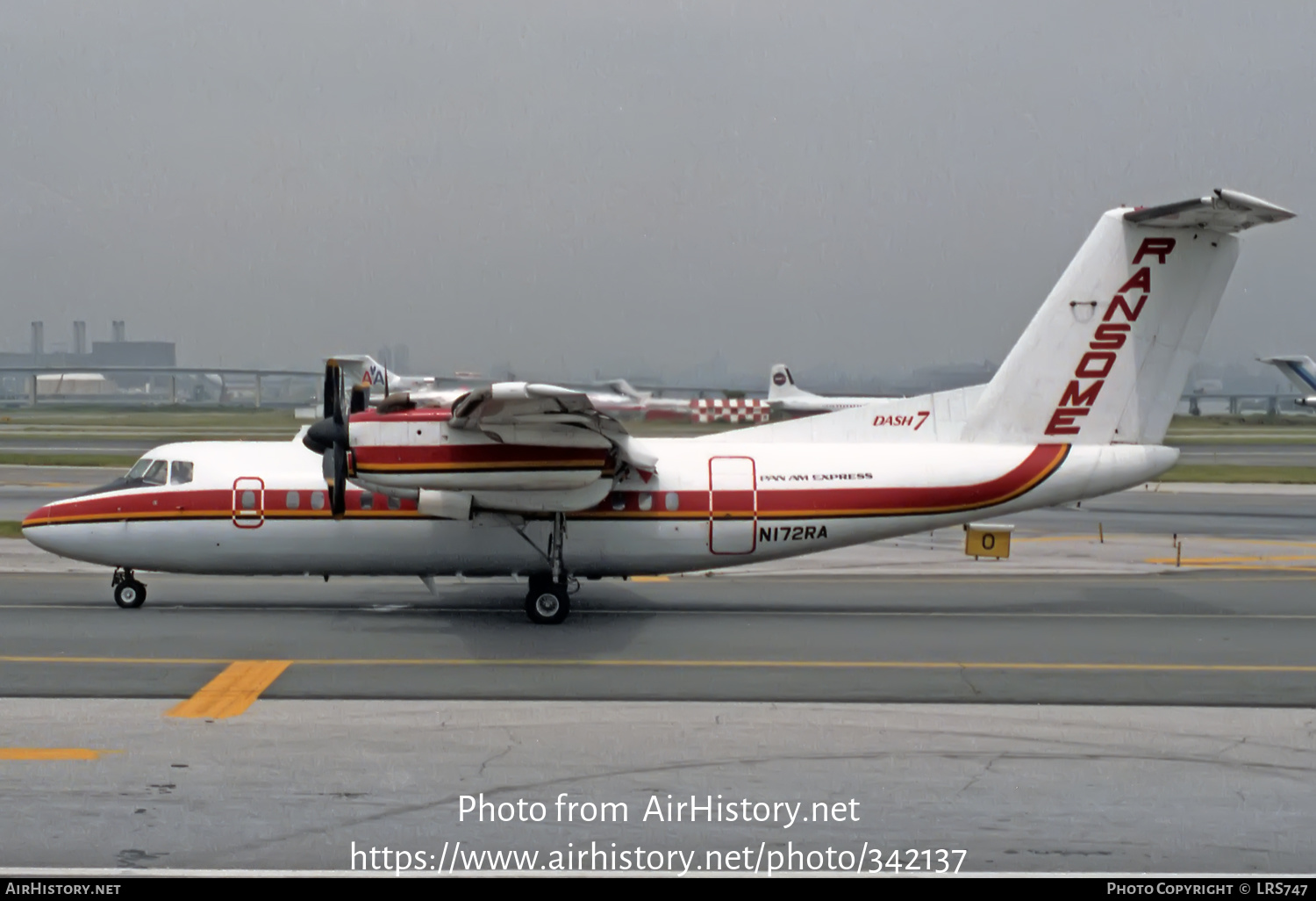 Aircraft Photo of N172RA | De Havilland Canada DHC-7-102 Dash 7 | Ransome Airlines | AirHistory.net #342137