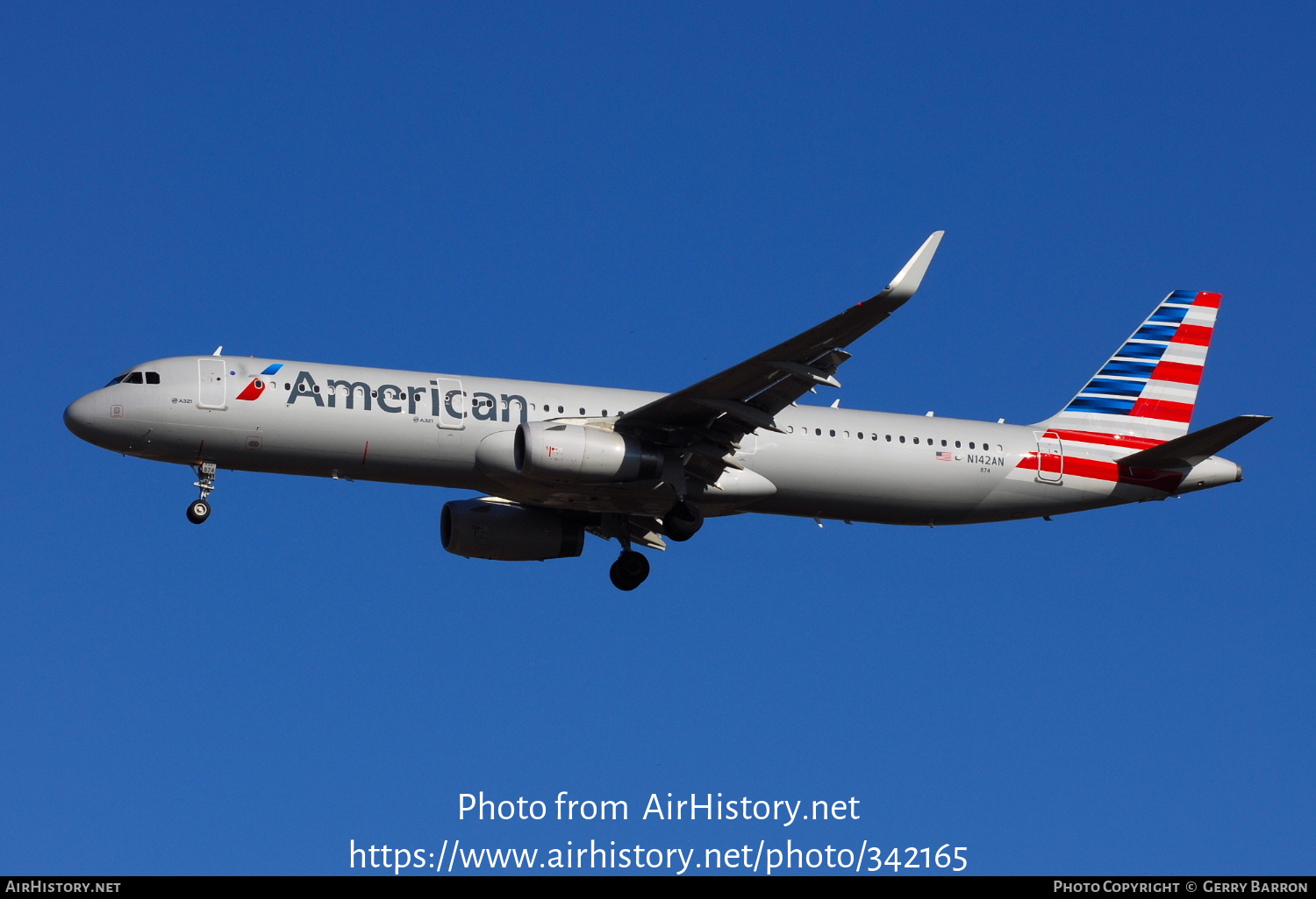 Aircraft Photo of N142AN | Airbus A321-231 | American Airlines | AirHistory.net #342165