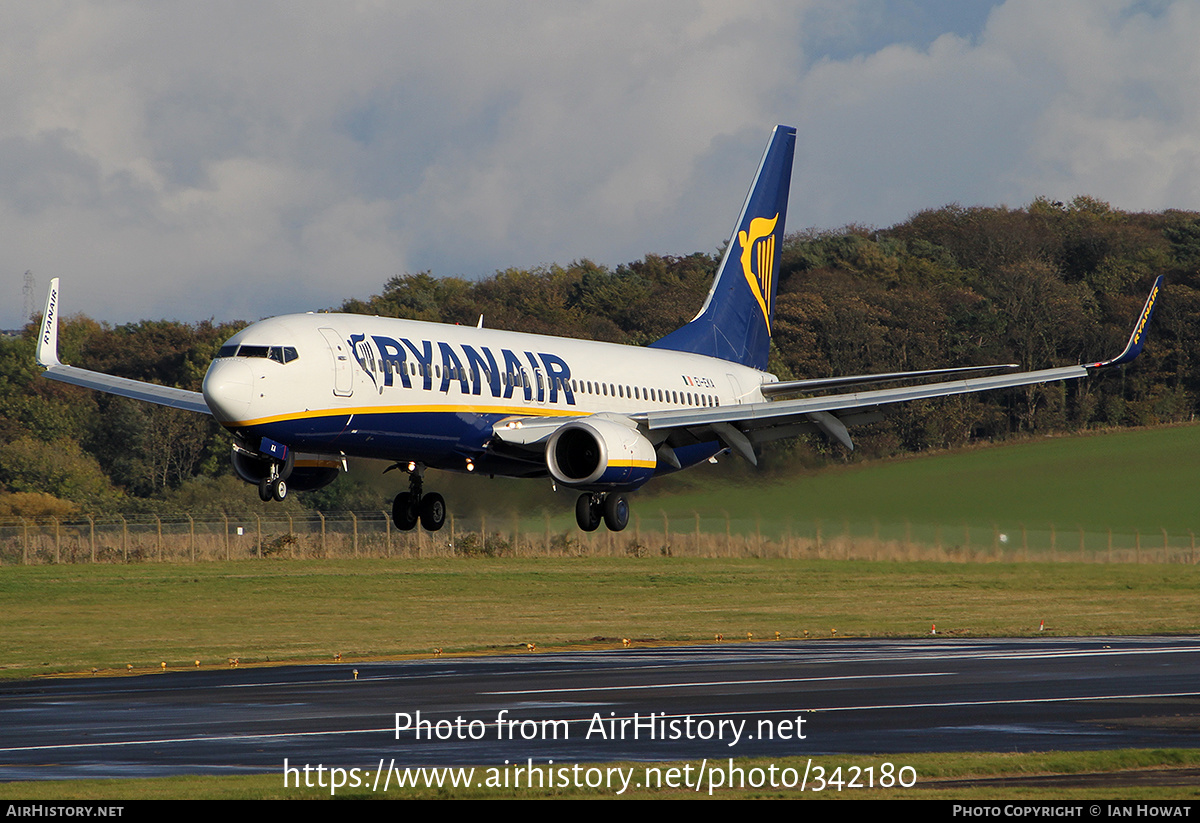 Aircraft Photo of EI-EKA | Boeing 737-8AS | Ryanair | AirHistory.net #342180